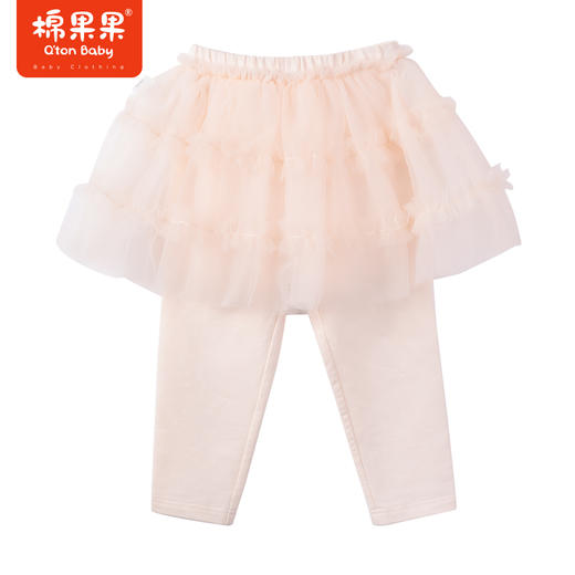 棉果果商场同款春季新品女童甜美仙仙网纱半裙打底裤外穿裤公主风M122206223049 商品图0