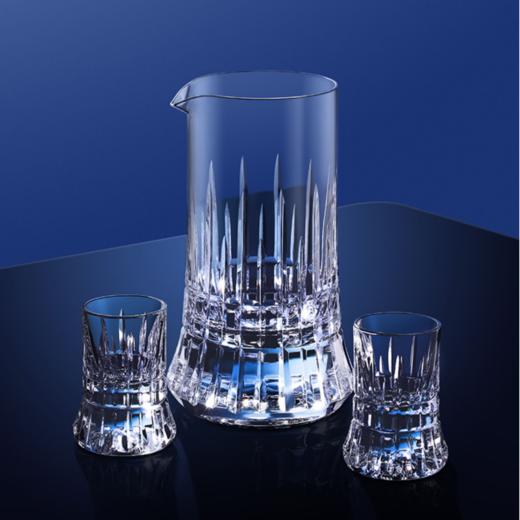 凯洛诗光芒水晶白酒杯套装礼盒定制生日送礼家用高档高颜值分酒器 商品图3