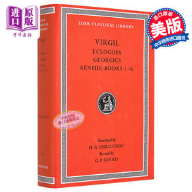 【中商原版】维吉尔作品集上 牧歌集农事诗埃涅阿斯纪1至6 共12 洛布古典丛书 原文拉英对照版 Eclogues Georgics Aeneid Books Ovid