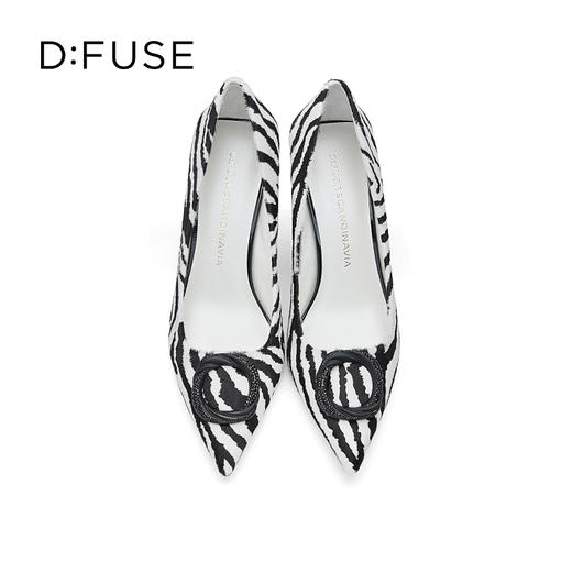 D:FUSE/迪芙斯尖头闪面高跟尖头高跟鞋DF31111100 商品图10