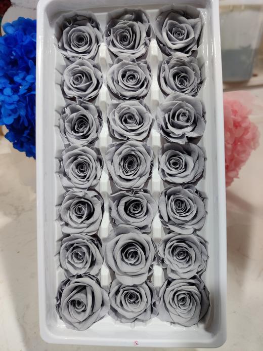 【永生玫瑰】永生花型 多款可选 21朵/盒 约3公分 商品图1