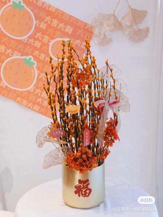 叶材 | 银柳橙色 商品图3