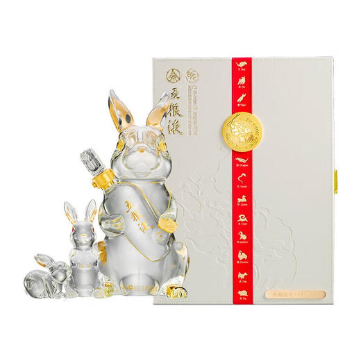 五粮液·生肖造型系列·兔年 52度 1.5L*1瓶 商品图0
