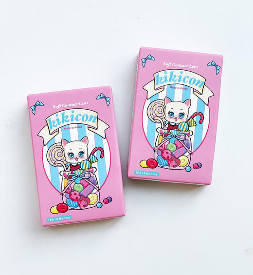 kikicon 半年抛美瞳 活动合集【江南秋/千山翠/蓝气球/奶栗酥/果冻棕/奶糖灰/海盐珍珠】 商品图7