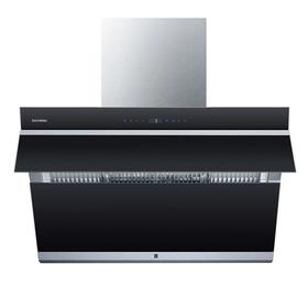 西门子（SIEMENS）欧侧一体 26大风量全程智控 侧吸油烟机 LS98FC969W（黑色）自清洁 家居互联