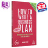 【中商原版】如何写商业计划 第7版 英文原版 How to Write a Business Plan 6th Edition Brian Finch 商务写作 商品缩略图0