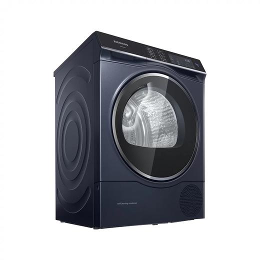西门子干衣机10KG 智能除菌 热泵低温烘干 湖蕴蓝WQ56U4D10W 商品图0