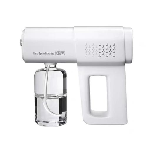 K5纳米雾化消毒枪喷雾瓶酒精电动消毒机手持紫外线蓝光杀菌枪办公室商用家用 商品图6