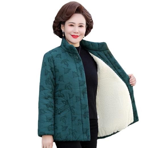 TYWF-994大码中老年人女装棉衣宽松妈妈冬装新款棉服加绒加厚老人衣服棉袄 商品图4