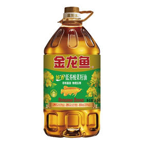 金龙鱼非转基因纯香低芥酸菜籽油4.5升