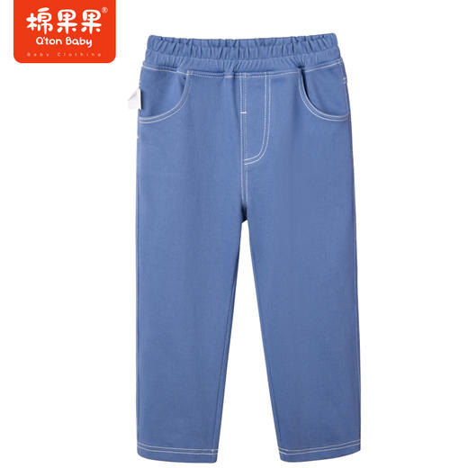 棉果果商场同款春季新品女童百搭经典针织铅笔裤显瘦柔软亲肤上身效果绝绝子M122200223071 商品图0