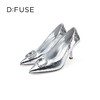 D:FUSE/迪芙斯尖头闪面高跟尖头高跟鞋DF31111100 商品缩略图2