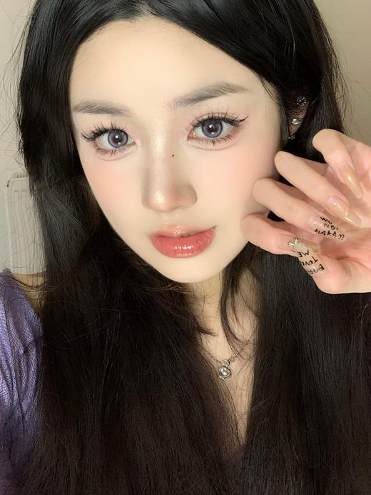 『日抛中直径』WOOLILENS-玫瑰陷阱-14.2mm 【日抛 0-800度 无525/575 】 商品图7