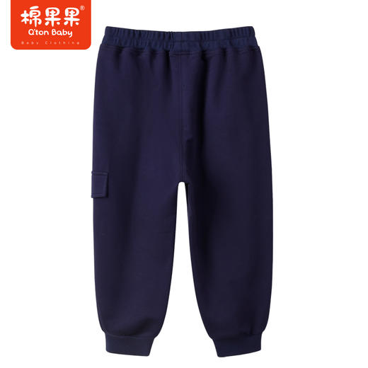 棉果果商场同款春季新品休闲运动百搭工装裤潮流帅气男宝必备男童纯棉针织长裤M112200223011 商品图6