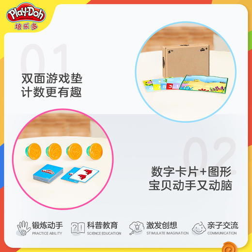 T孩之宝培乐多学习套装之数字 F3626 商品图1