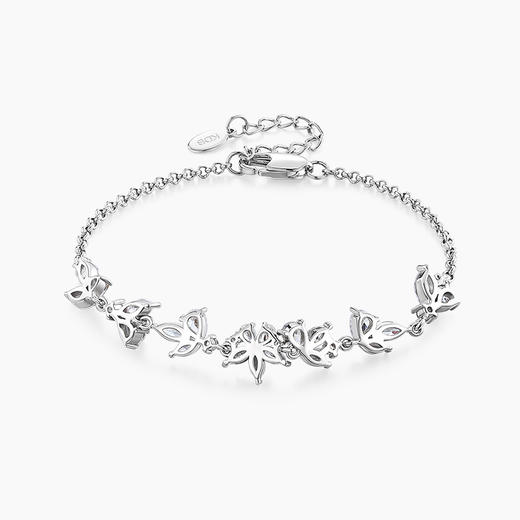 KADER茉莉花环纯银手链女生ins小众设计感简约2022年新款生日礼物 商品图3