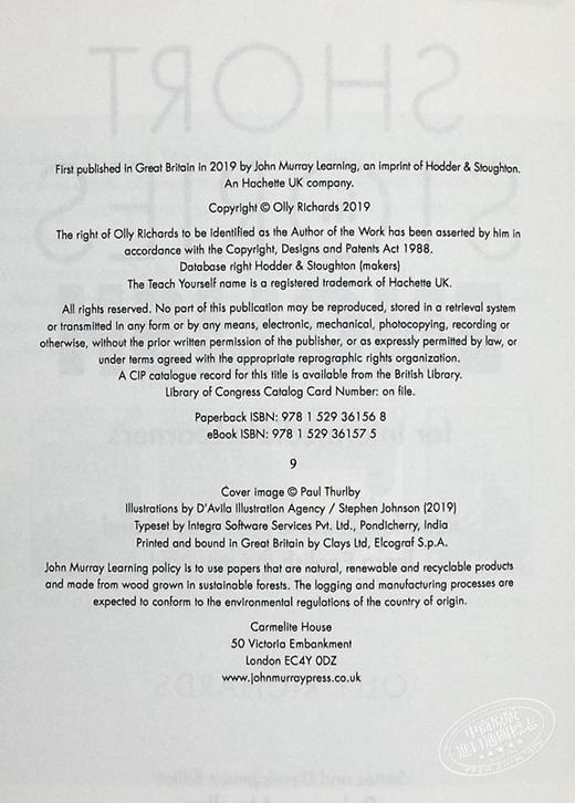 【中商原版】适合中级学者的英语短篇故事 Short Stories in English for Intermediate Learners 英文原版 Olly Richards 商品图4
