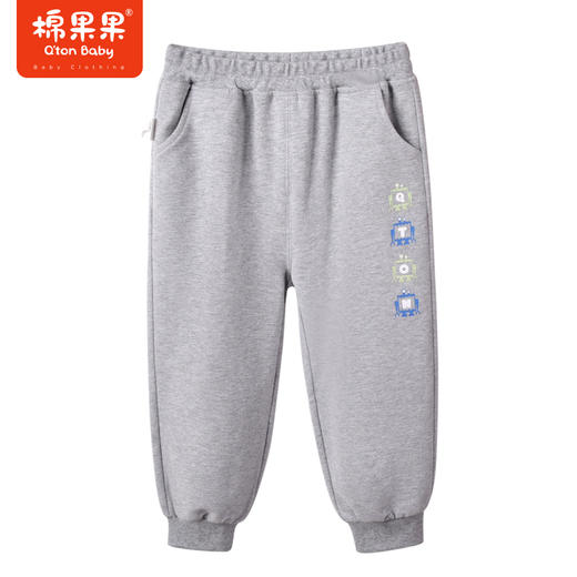 棉果果商场同款春季新品男童休闲运动针织长裤百搭纯棉柔软亲肤M112100223033 商品图1