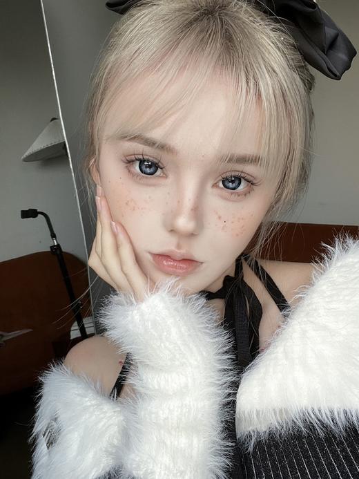 DorisCon 半年抛 傲娇蓝莓 直径14.5mm着色14.0mm 商品图0