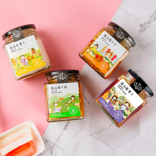 《农广天地》推荐土家泡菜湖北恩施刘芳玲高山萝卜泡菜酱菜开胃菜系列 商品图1