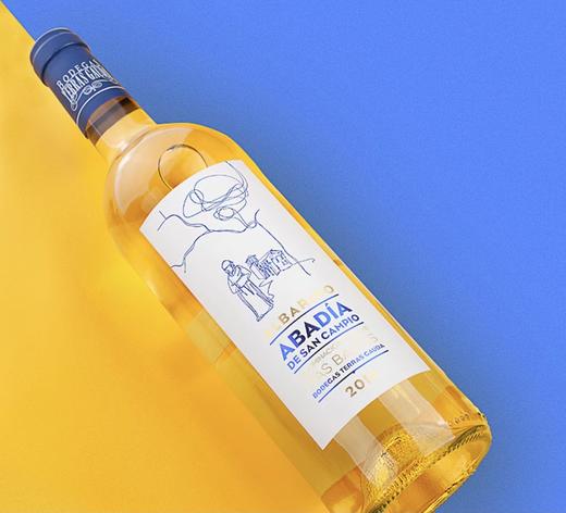 【海马刀】蓝色修道院干白葡萄酒-西班牙原装进口-蓝修750mlx2 商品图0