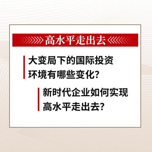静水流深：高水平对外投资的实践逻辑 谢琳灿著国际投资全球化对外贸易中国经济企业管理书籍 商品图3