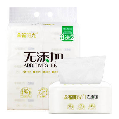 幸福阳光*抽纸10包 商品图1