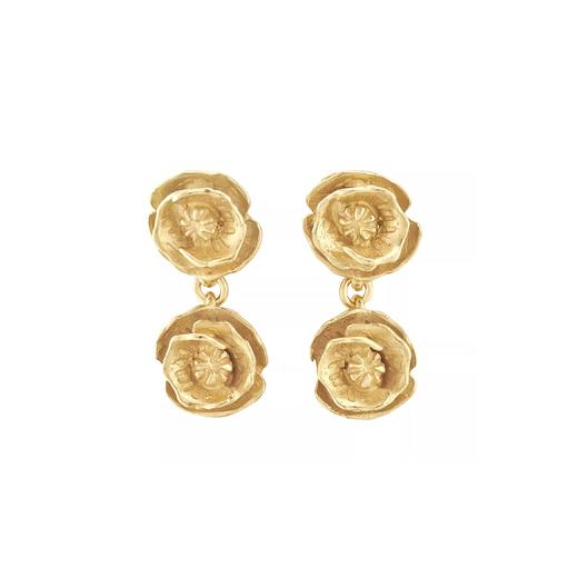 北京仓｜Parel Parel-Poppy Duo-罂粟花 耳环［波兰设计师］ 商品图0