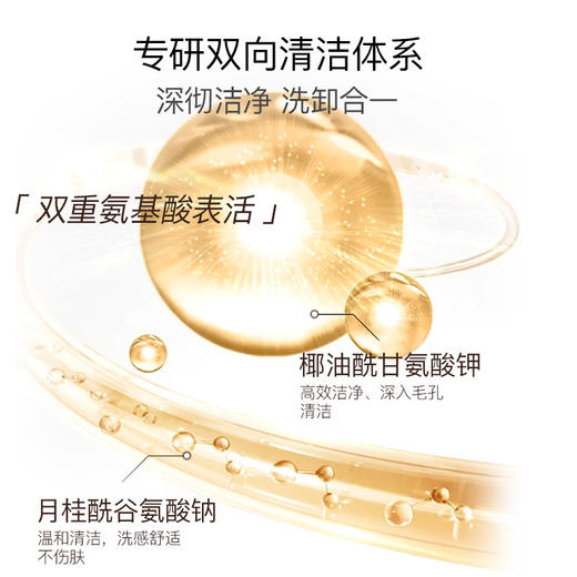 【悟空家专属】安科丽 多肽焕颜洁面乳 深层清洁 氨基酸洁面 男女适用洗面奶120g 商品图3