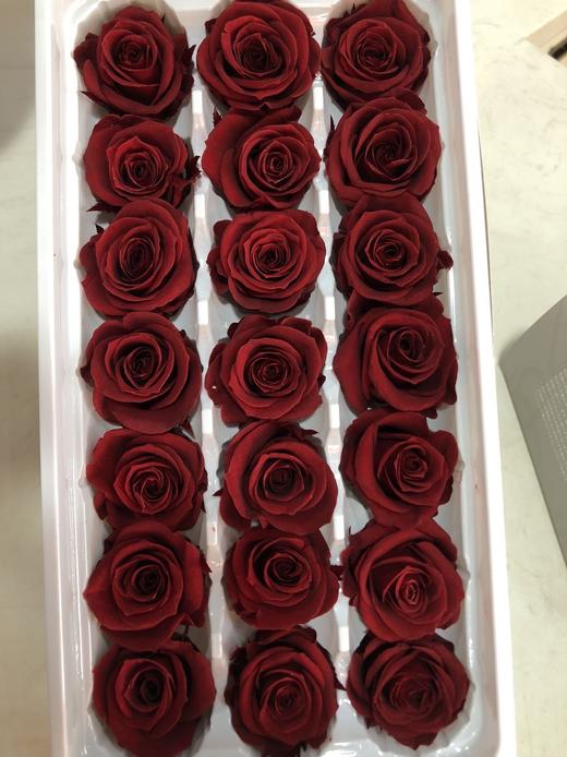 【永生玫瑰】永生花型 多款可选 21朵/盒 约3公分 商品图2