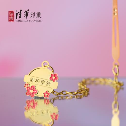 清华大学古风黄铜金属书签 商品图8