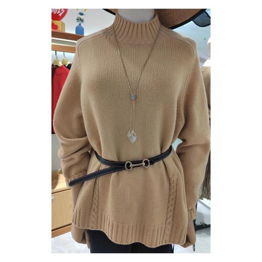 3楼珍贝半高领阔型女衫 商品图0