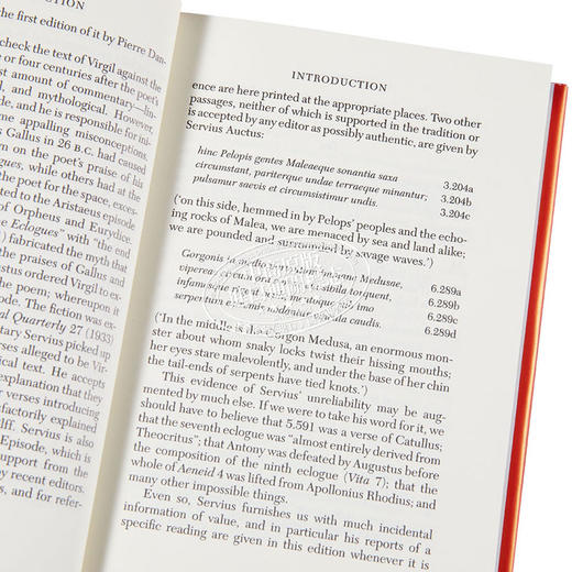 【中商原版】维吉尔作品集上 牧歌集农事诗埃涅阿斯纪1至6 共12 洛布古典丛书 原文拉英对照版 Eclogues Georgics Aeneid Books Ovid 商品图3