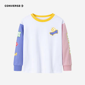 CONVERSE 春 大童 小童 婴童 长袖T恤 CNVG-LK-D501