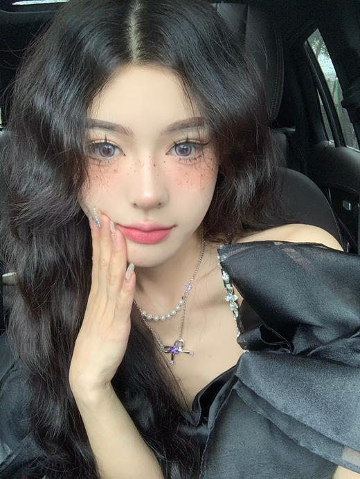 『日抛中直径』WOOLILENS-玫瑰陷阱-14.2mm 【日抛 0-800度 无525/575 】 商品图2