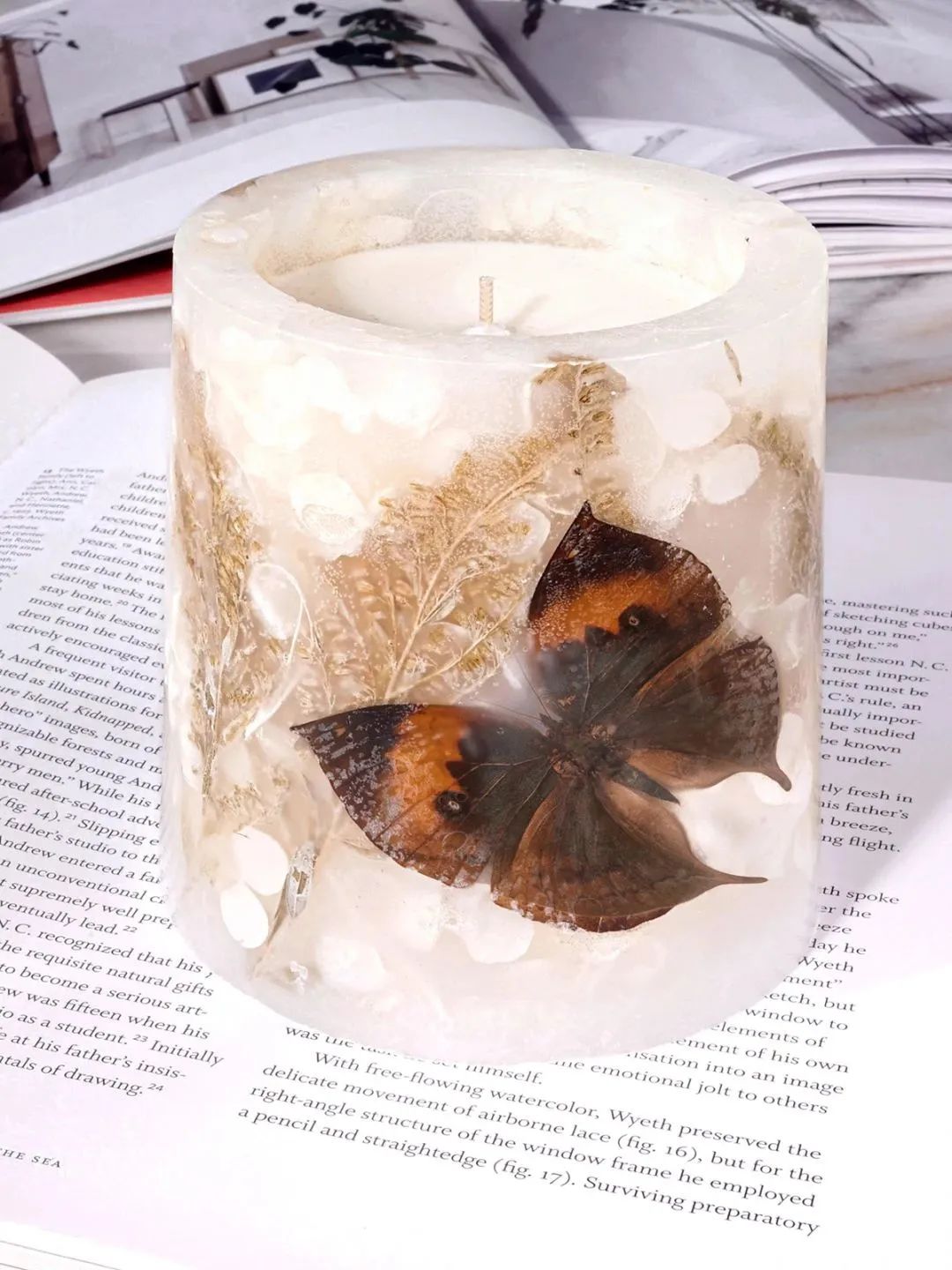 【清仓折扣】伽罗 JALO 花烛(手工干花蜡烛)香氛香薰