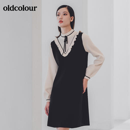 oldcolour2021冬季毛织连衣裙GN41106927 商品图3