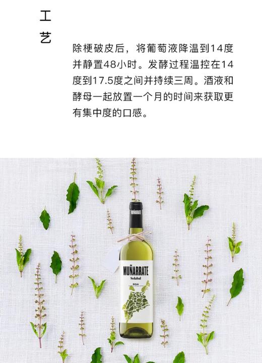 【海马刀】木莱特干白葡萄酒-西班牙原瓶原装进口-750ml*2支装 商品图3