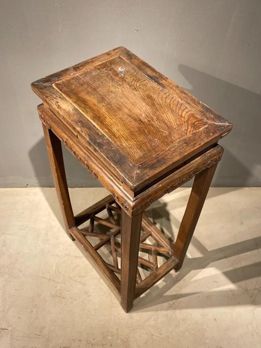 老榆木冰裂纹架方几，顺丰包邮 商品图6