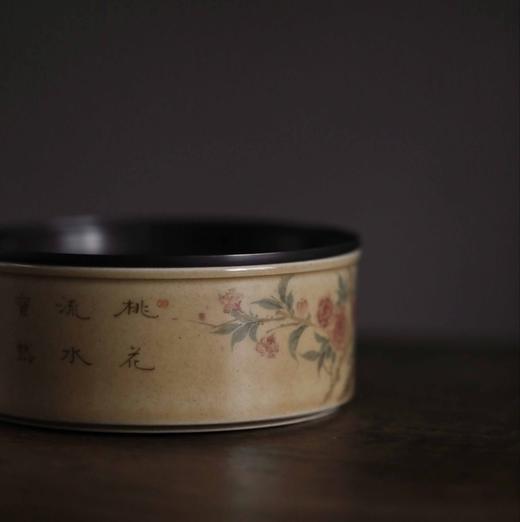 弥黄桃花茶船壶承建水 商品图2