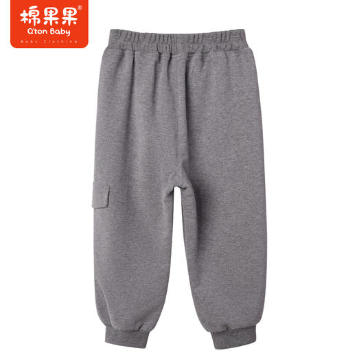 棉果果商场同款春季新品男童休闲工装裤针织长裤纯棉舒适柔软亲肤百搭耐脏运动M112200223010 商品图5