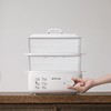 日本山水（SANSUI）多功能双层电蒸锅AJL-ZG10 白色 10L 商品缩略图2