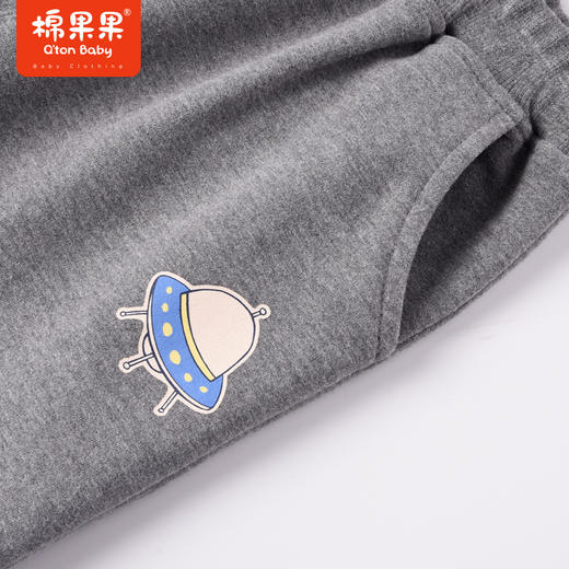 棉果果商场同款春季新品男童休闲工装裤针织长裤纯棉舒适柔软亲肤百搭耐脏运动M112200223010 商品图3