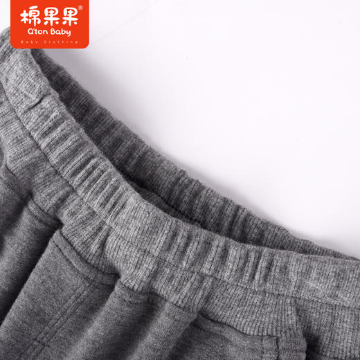 棉果果商场同款春季新品女童纯棉柔软亲肤百搭耐脏休闲运动针织长裤M122200223069 商品图3