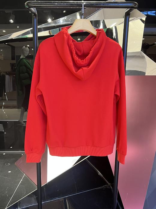 红色中式兔子手绘新氧棉卫衣 商品图2