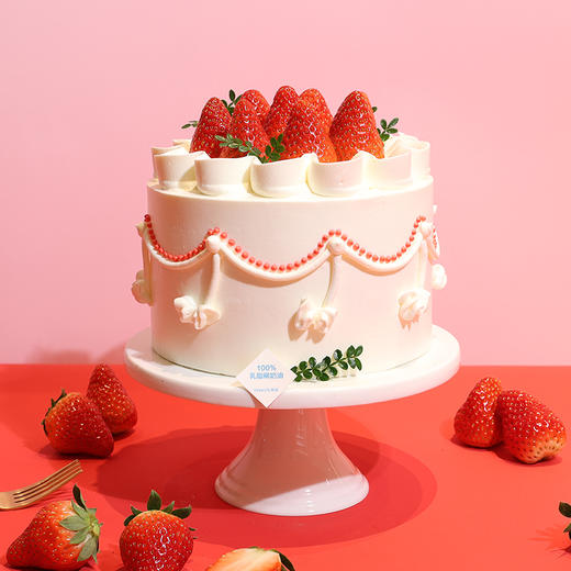 【草莓季】草莓蛋糕生日蛋糕 商品图1