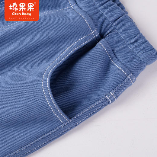 棉果果商场同款春季新品女童百搭经典针织铅笔裤显瘦柔软亲肤上身效果绝绝子M122200223071 商品图2