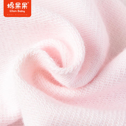 棉果果商场同款春季新品女童扎染时尚圆领套头卫衣粉嫩纯棉舒适柔软M122180223065 商品图5