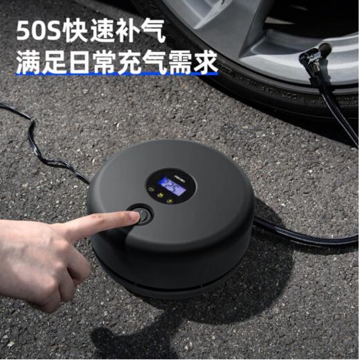 得力充气泵单缸数显(黑)（DL880180B） 商品图1