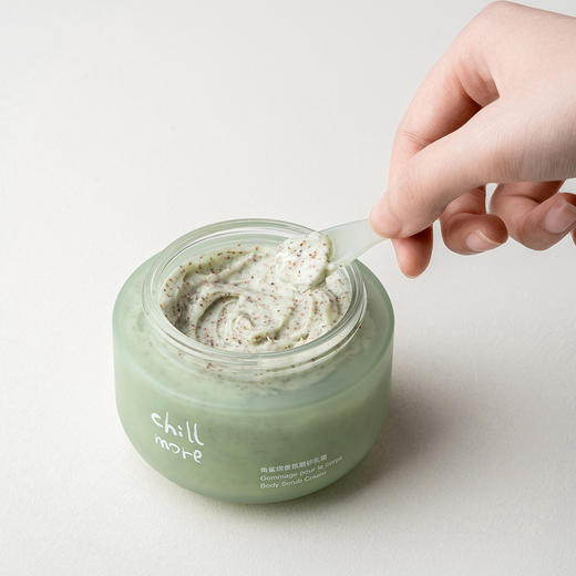 温和软化角质 chillmore泠水角鲨烷磨砂乳霜200g【该商品不支持用券】 商品图4